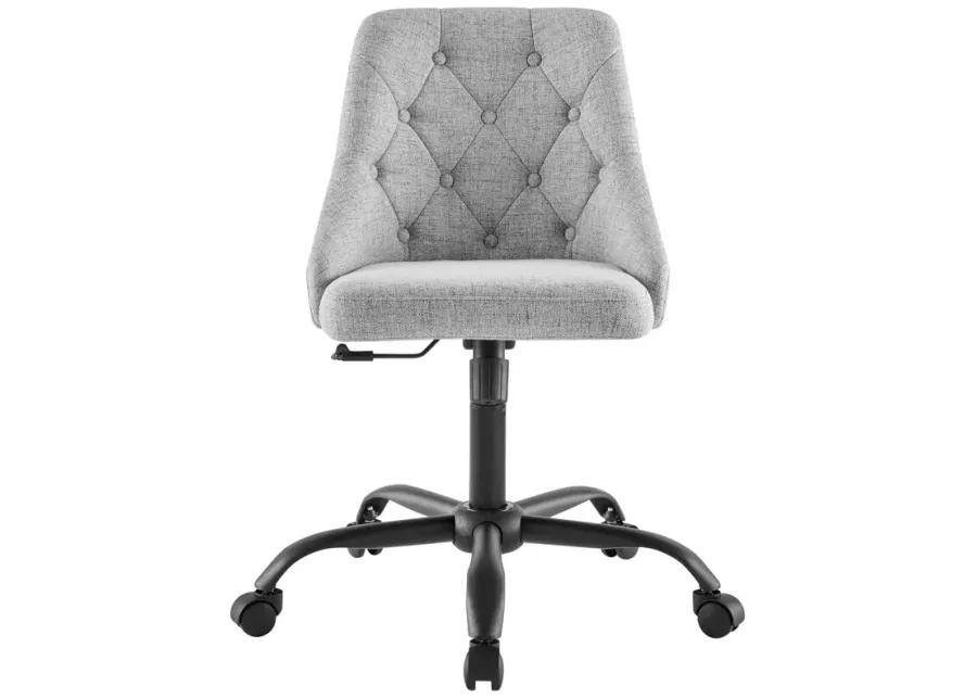 Distinct Tufted Swivel Upholstered Office Chair