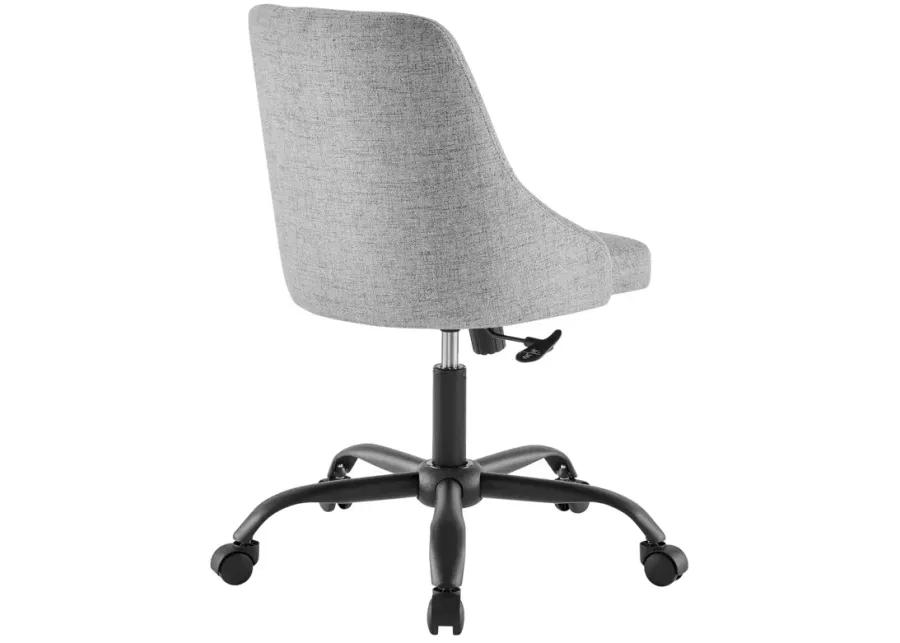 Distinct Tufted Swivel Upholstered Office Chair