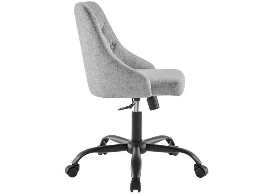 Distinct Tufted Swivel Upholstered Office Chair