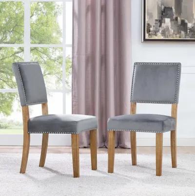 Oblige Dining Chair Wood Set of 2