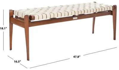 Dilan Leather Bench