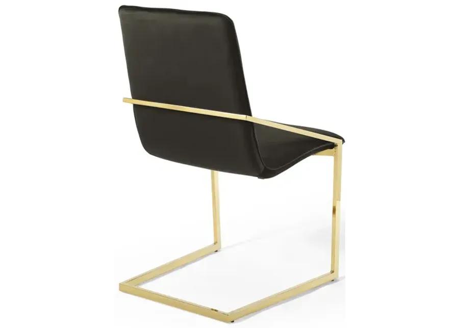 Pitch Performance Velvet Dining Armchair