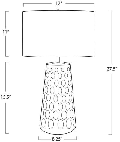 Kelvin Ceramic Table Lamp (Terra Cotta)