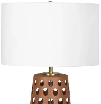 Kelvin Ceramic Table Lamp (Terra Cotta)