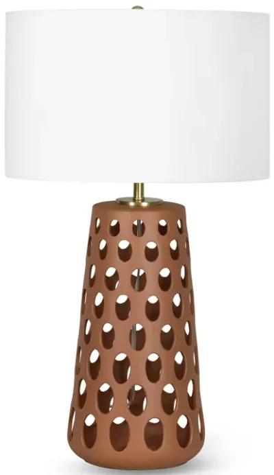 Kelvin Ceramic Table Lamp (Terra Cotta)