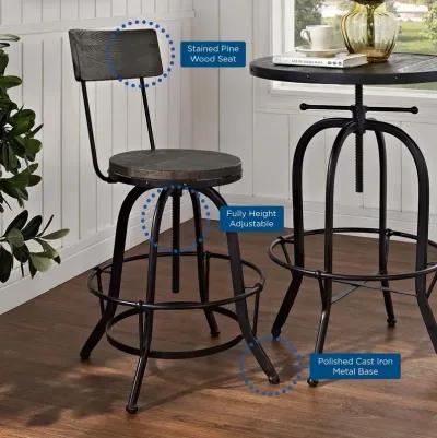 Procure Wood Bar Stool