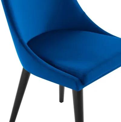 Viscount Performance Velvet Dining Chair