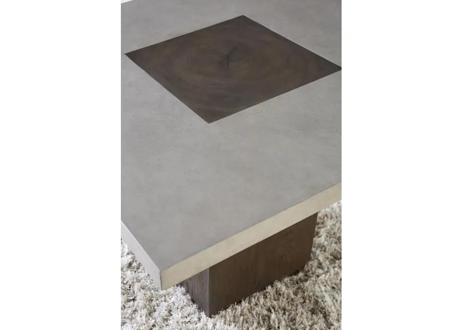 Modesto Concrete Table in Concrete/French Roast