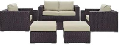 Convene 8 Piece Outdoor Patio Sofa Set