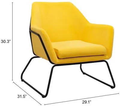 Jose Accent Chair Yellow