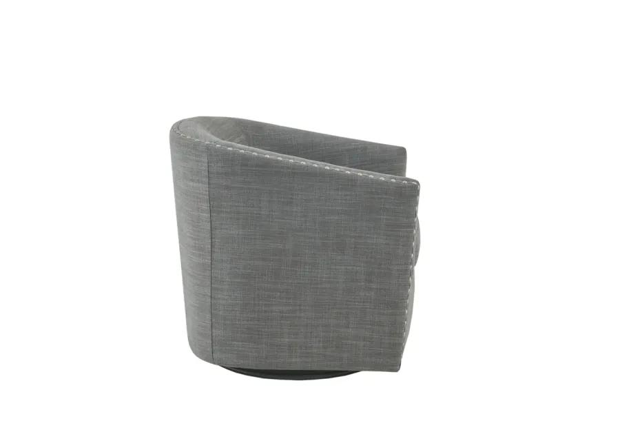 Madison Park Tyler Grey Swivel