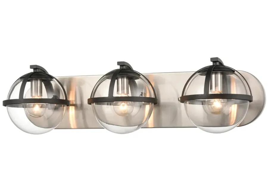 Davenay 23" Wide 3-Light Vanity Light - Satin Nickel