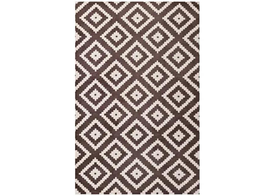 Alika Abstract Diamond Trellis Area Rug