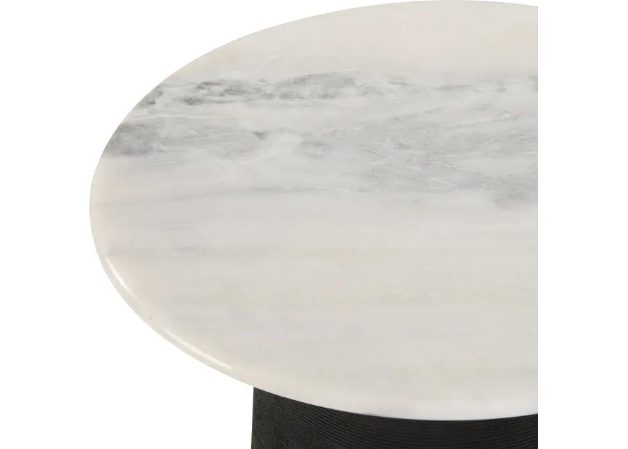 Total Eclipse Marble Accent Table