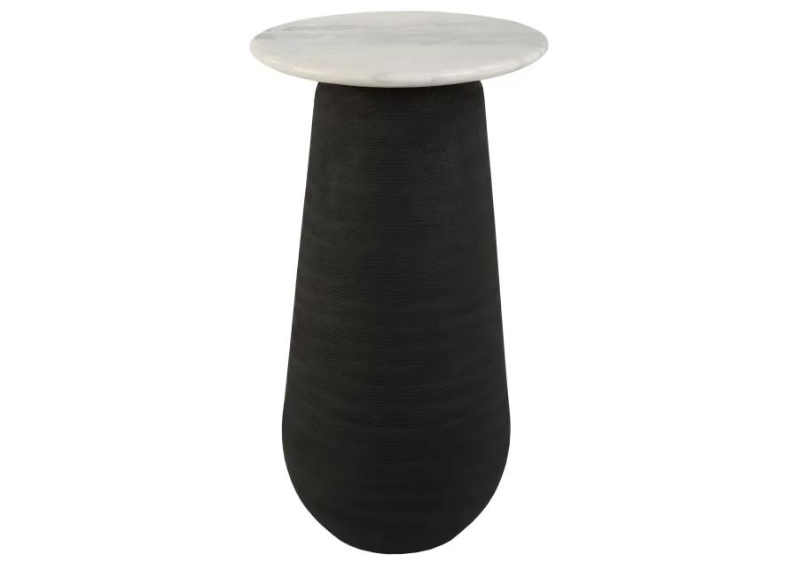 Total Eclipse Marble Accent Table