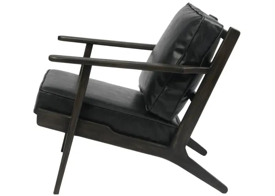 Junior Faux Leather Armchair