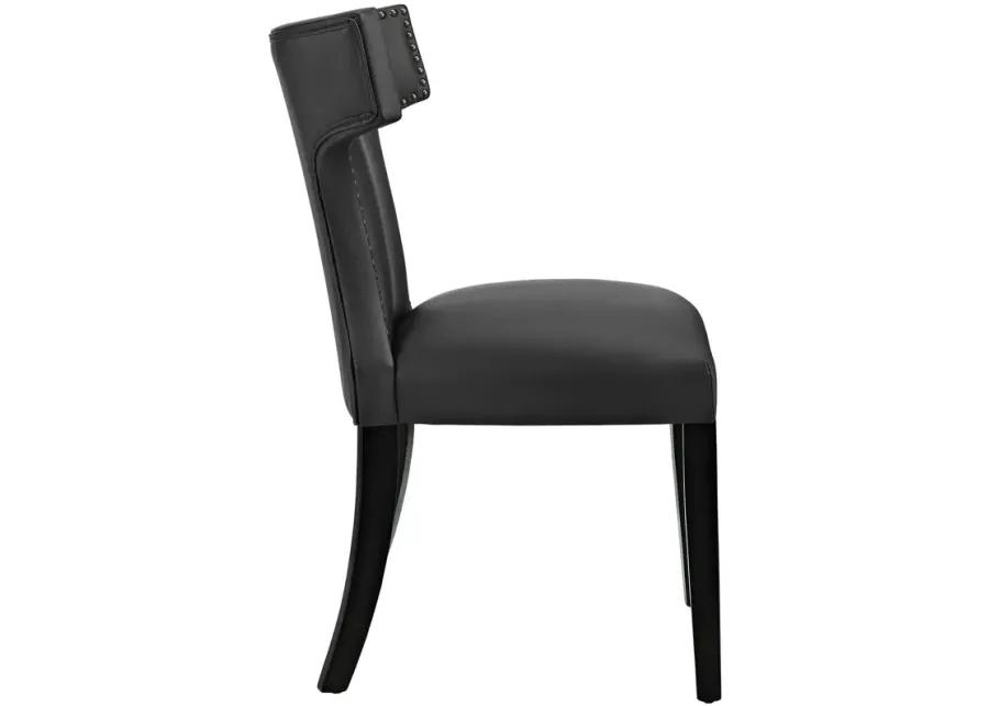 Curve Vinyl Dining Chair