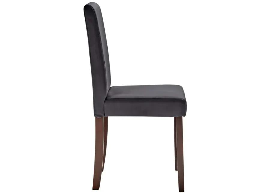 Prosper Upholstered Velvet Dining Side Chair Set of 2