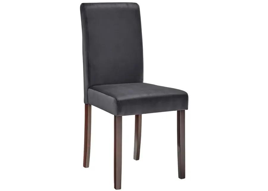 Prosper Upholstered Velvet Dining Side Chair Set of 2