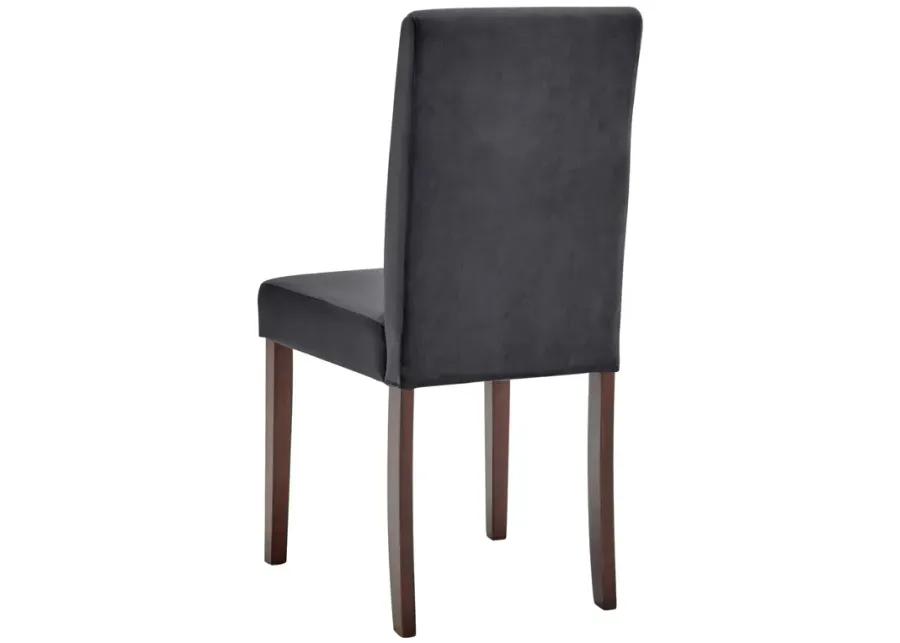 Prosper Upholstered Velvet Dining Side Chair Set of 2