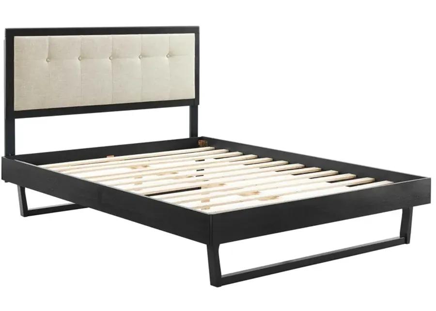 Willow Wood Platform Bed 