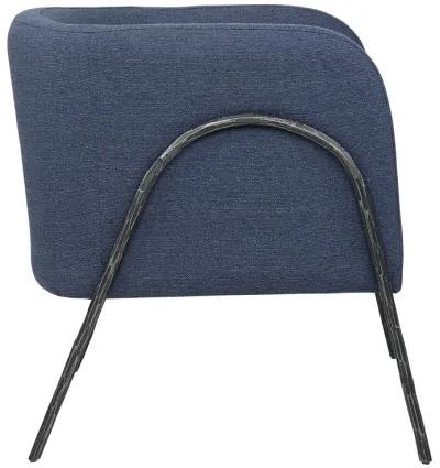 Jacobsen Denim Barrel Chair