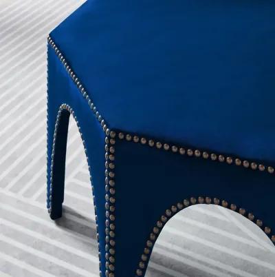 Victory Performance Velvet Ottoman