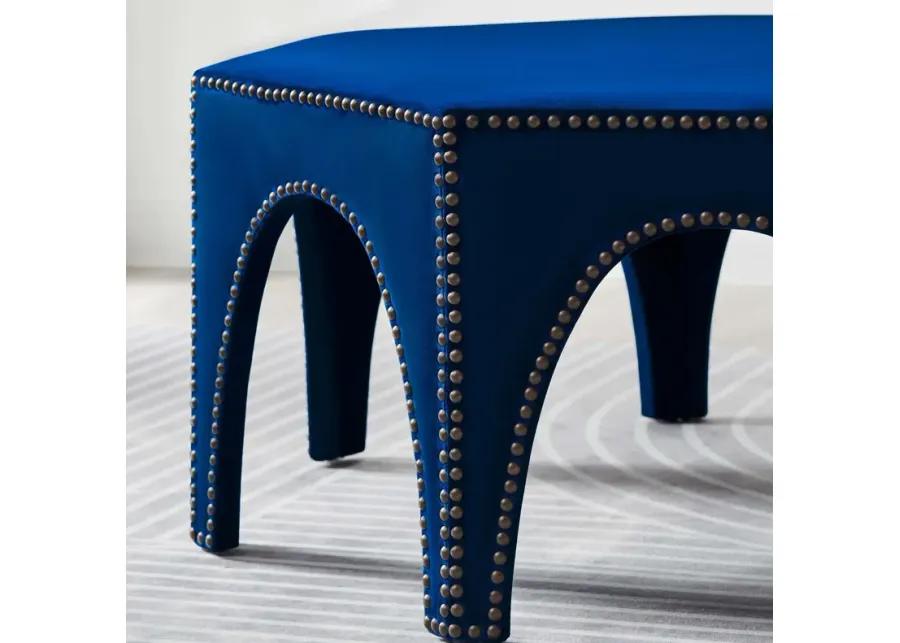 Victory Performance Velvet Ottoman