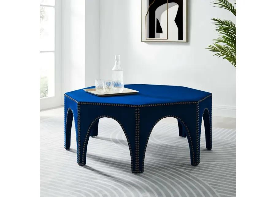 Victory Performance Velvet Ottoman