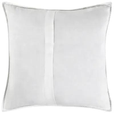 Hailee 100% Cotton White Euro Sham with Silvadur Tech