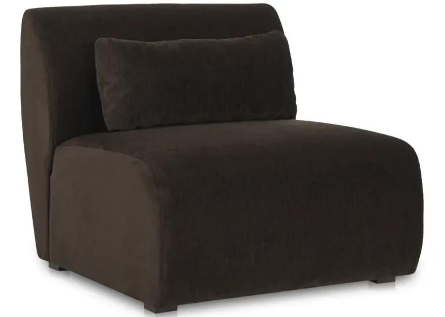 Amelia Slipper Chair Espresso