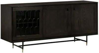 Gatsby Oak and Metal  Buffet Cabinet