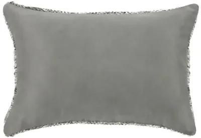 Ford 14"x20" Recycled Fabric Fabric Throw Pillow, Gray