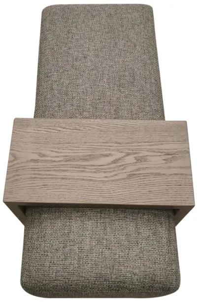 CH Tweed/Multi Peggy Bench/Cocktail Ottoman With Table