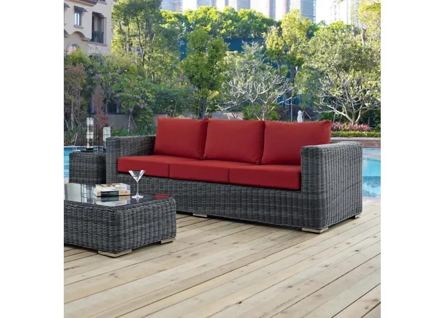 Summon Outdoor Patio Sunbrella® Sofa