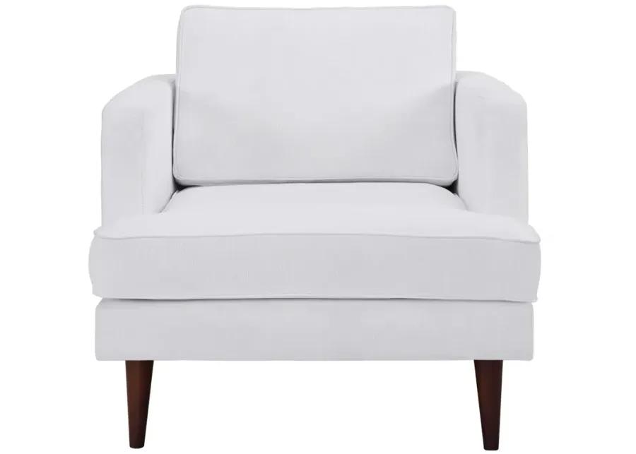 Agile Upholstered Fabric Armchair