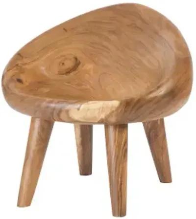 smoothed club chair, natural, assorted