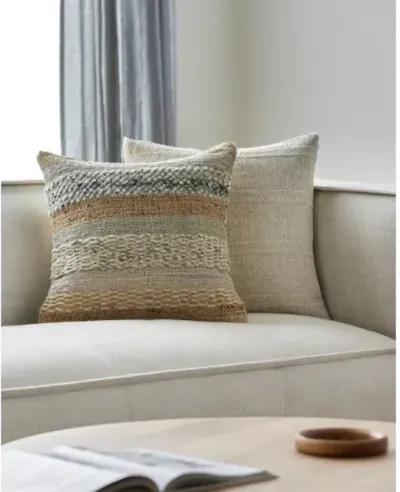 Boundary BOU-001 22"L x 22"W Accent Pillow  - Shell Only