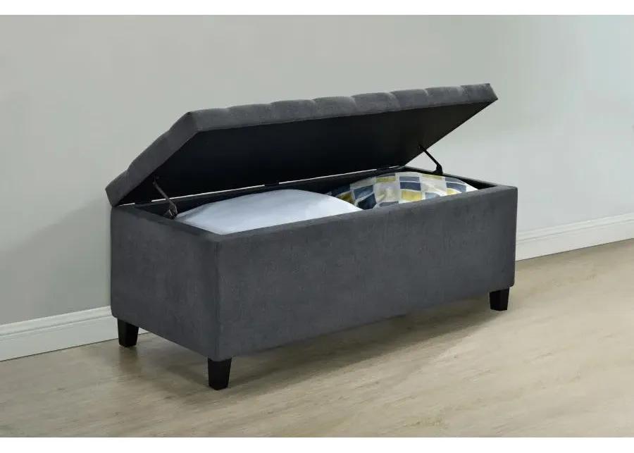 Samir Lift Top Storage Bench Charcoal