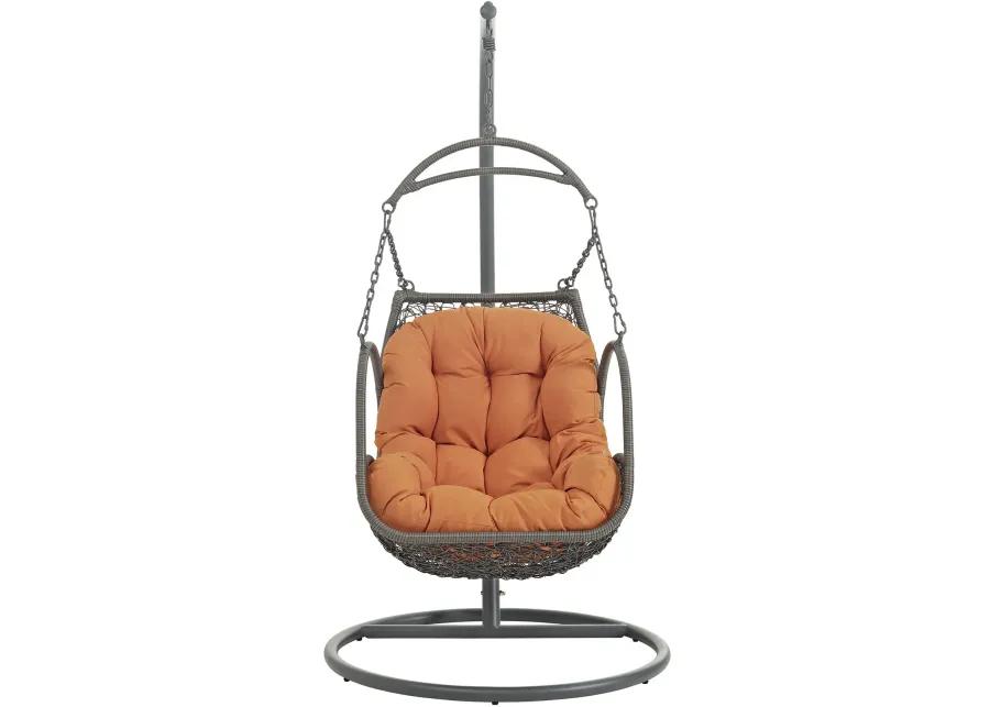 Arbor Outdoor Patio Wood Swing Chair