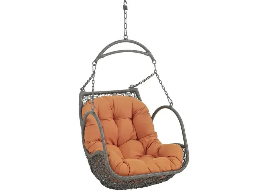 Arbor Outdoor Patio Wood Swing Chair