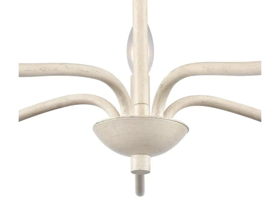 Quinn 24'' Wide 5-Light Chandelier - Antique White