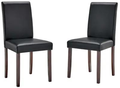 Prosper Faux Leather Dining Side Chair Set of 2