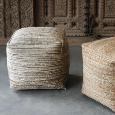 Shiro Beige Pouf