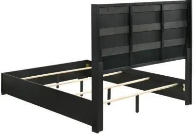 Blacktoft Eastern King Panel Bed Black