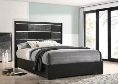 Blacktoft Eastern King Panel Bed Black