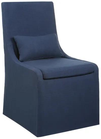 Coley Denim Armless Chair