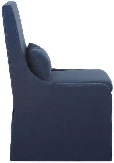 Coley Denim Armless Chair