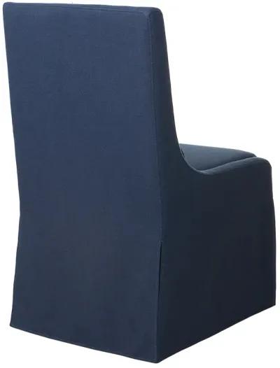 Coley Denim Armless Chair