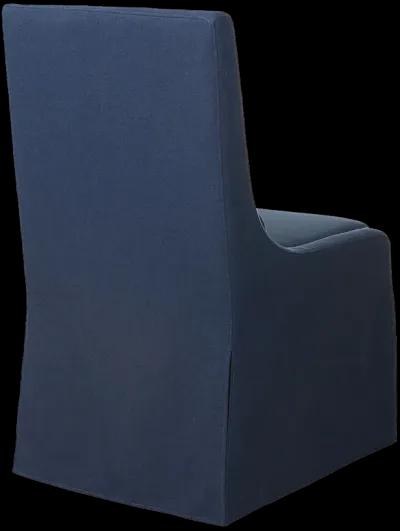 Coley Denim Armless Chair